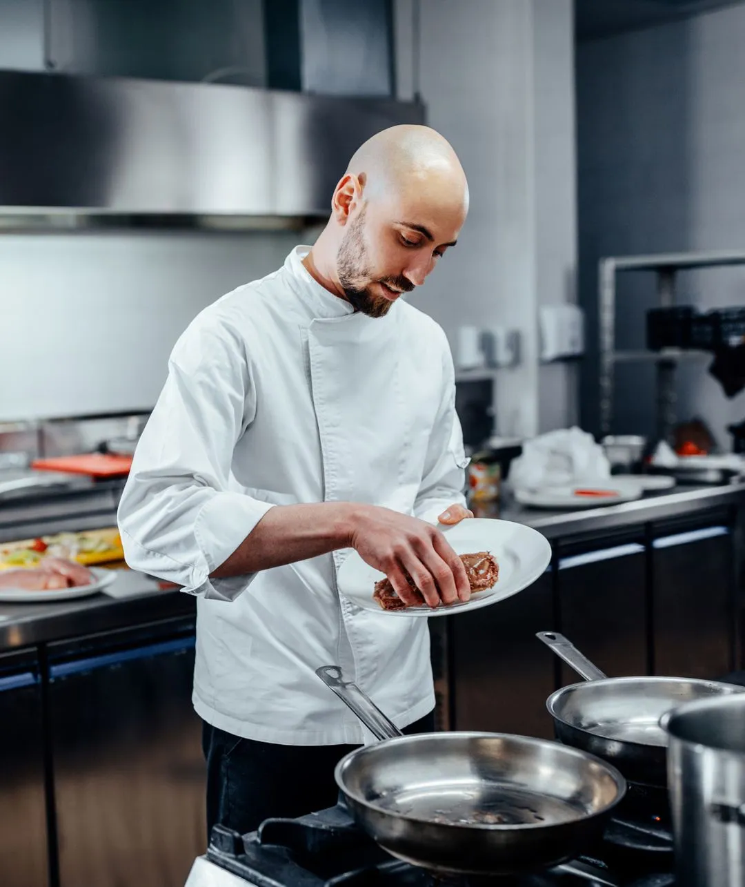 A busy day at kitchen
